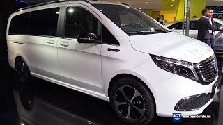 2020 Mercedes Benz EQV 300 Anatgarde - Exterior Interior Walkaround - 2019 IAA Frankfurt Auto Show