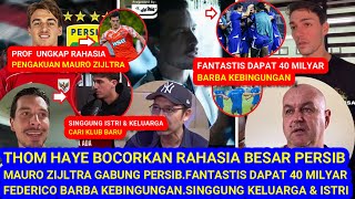 Download Lagu 😱ThomHaye Bocorkan RahasiaBesar.MauroZijltra GabungPersib.Fantastis Dapat 40Milyar.Barba Kebingungan MP3