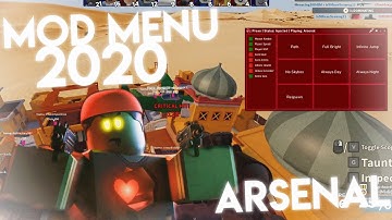 Arsenal Roblox REAL Mod Menu Admin Hack 2020 - OP! | Proxo | EasyXploits