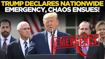 Donald Trump Declares Emergency LIVE | Historic White House Announcement Rocks the Nation! US News