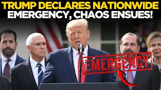 Donald Trump Declares Emergency LIVE | Historic White House Announcement Rocks the Nation! US News