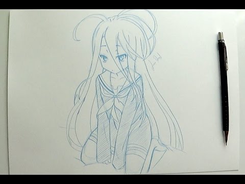 How to draw Stephanie Dola  No Game No Life anime - Sketchok easy