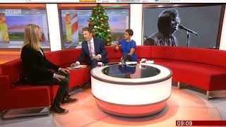 Alex Orbison on BBC Breakfast television