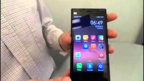 Hands on with the Xiaomi Mi3 Smartphone