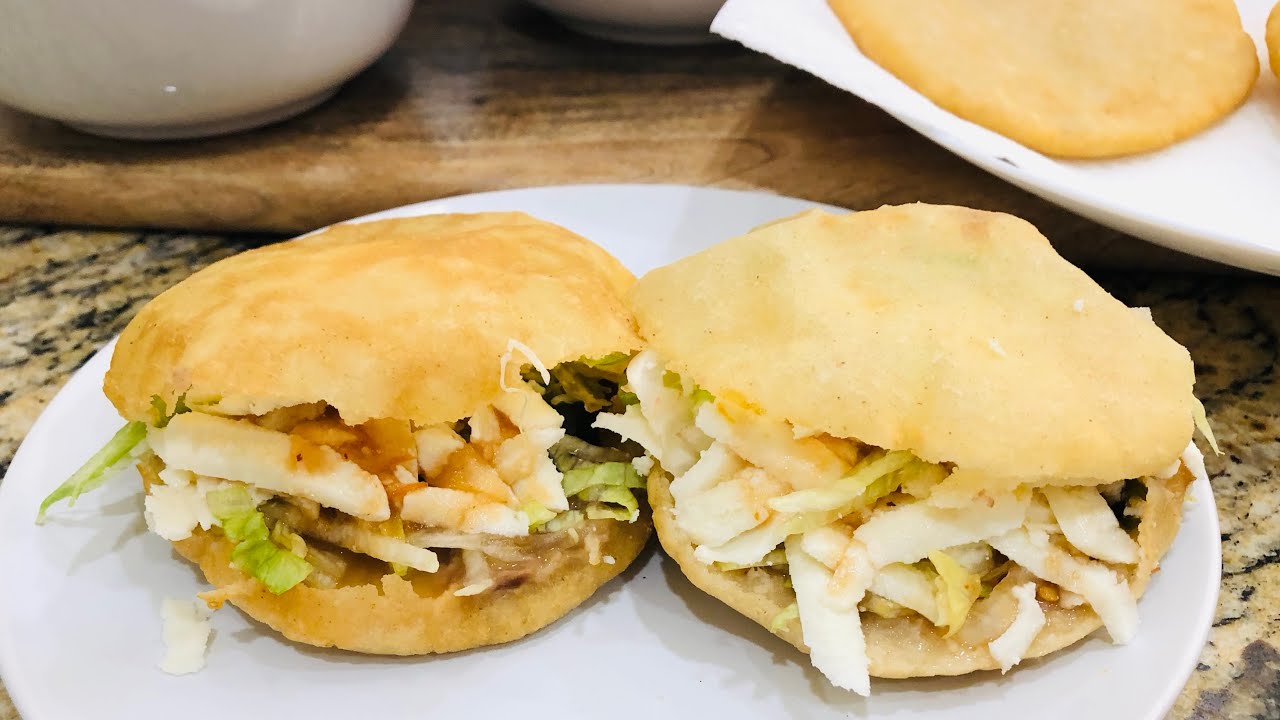 GORDITAS FRITAS RELLENAS DE RAJAS CON QUESO PARA CUARESMA YouTube