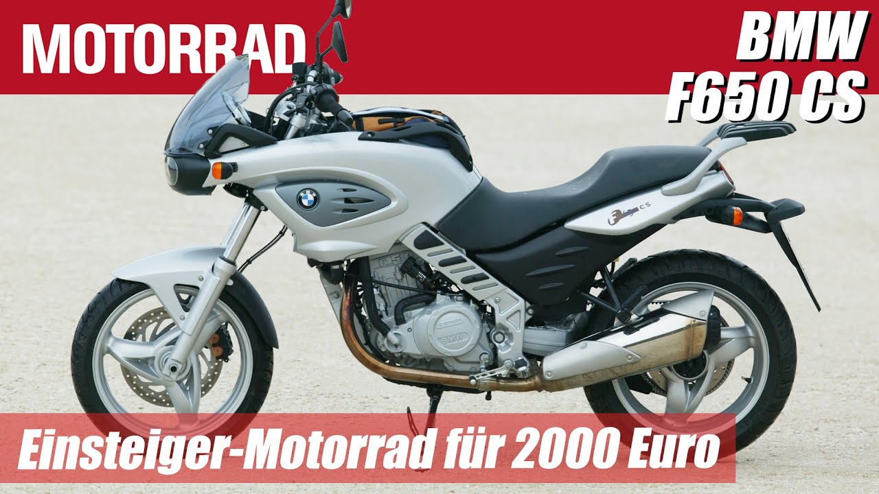 BMW F650 CS - Einsteiger-Motorrad für rund 2000 Euro - YouTube