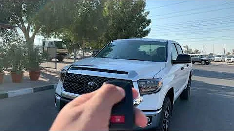 REMOTE START ENGINE TUNDRA 2021