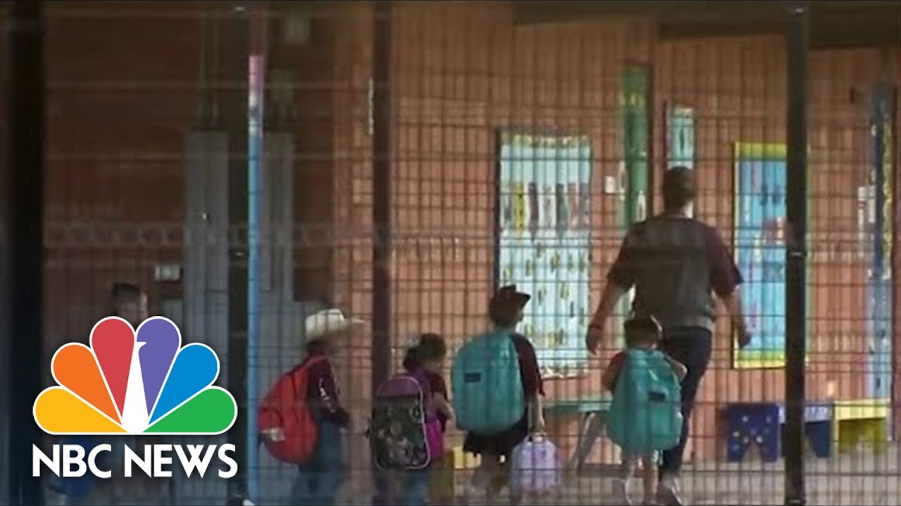 Students in Uvalde, Texas head back to school