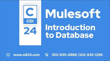 MuleSoft in Amharic Language - Introduction to database