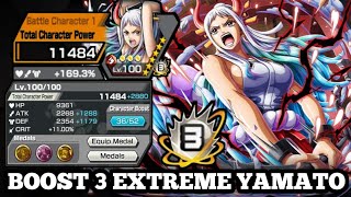 BOOST 3 EXTREME YAMATO | ONE PIECE BOUNTY RUSH | OPBR