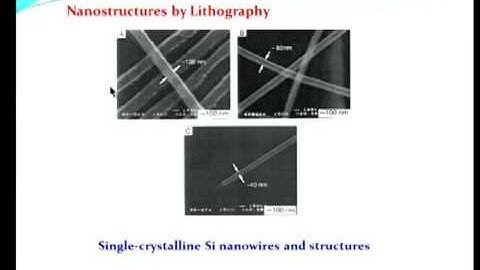 Electronics   Nanoelectronics Devices and Materials mod11lec38