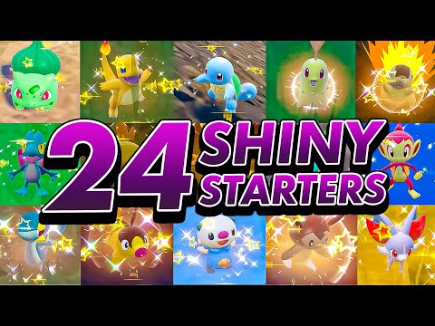 How to Shiny Hunt ALL 24 STARTER Pokemon in The Indigo Disk 