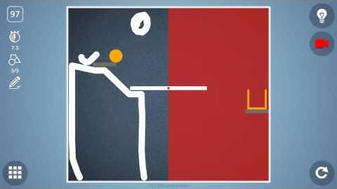 Check out how I solved level 97 in Brain It On! #BrainItOn