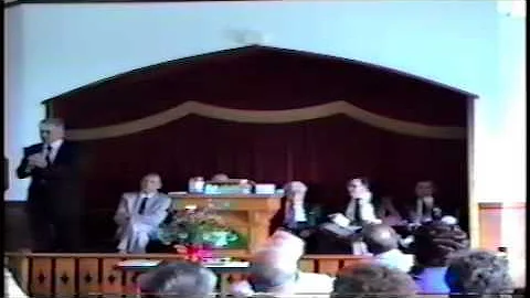 Ellis Adams Preaching at  Cedars of Lebanon ORB