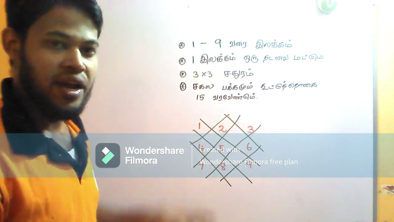 3 x3 சதுர நெய்யரி,  மாயச்சதுரம் நுண்ணறிவு வழிகாட்டி/IQ/Easy way/scholarship Exam Grade 2023