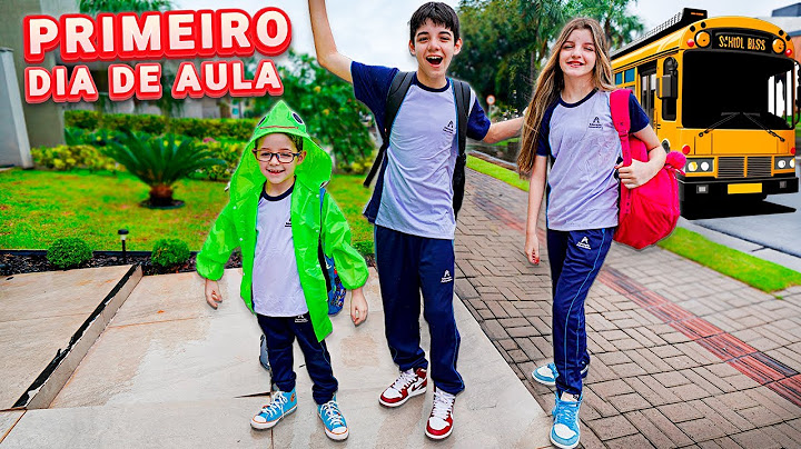NOSSO PRIMEIRO DIA DE AULA 2025!!! Piero Start & Helena