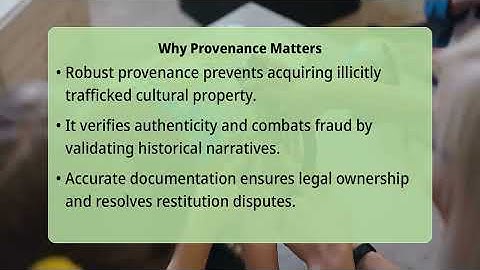 What Are the Standards for Provenance Documentation?