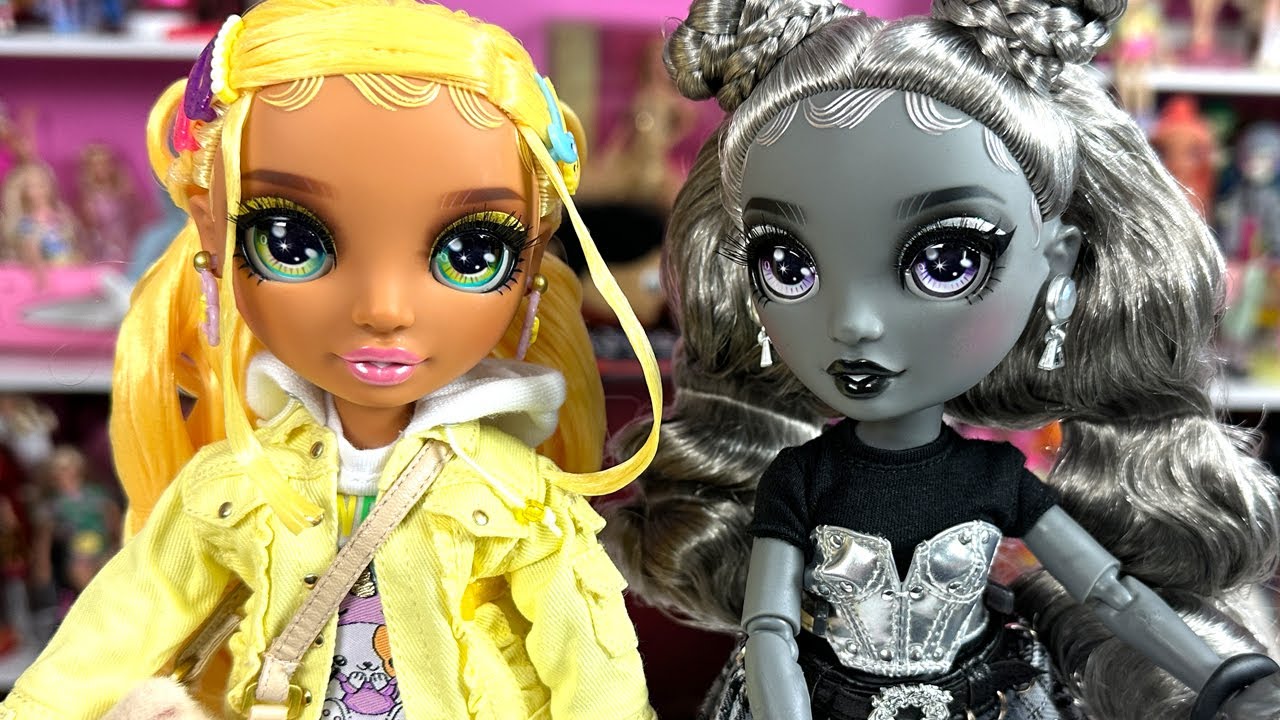Rainbow High Shadow High Sisters Sunny and Luna Doll Review - YouTube