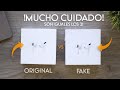 Unboxing & Comparación AirPods PRO Reales VS Falsos / !Mucho CUIDADO!
