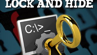 Lock and Hide Folder with COMMAND PROMPT encryption!!! screenshot 5