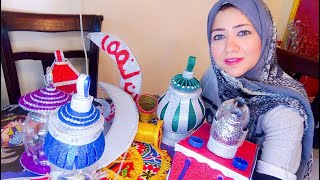 جولة في شقتي و تعليق زينه و فانوس رمضان | diy Ramadan decor