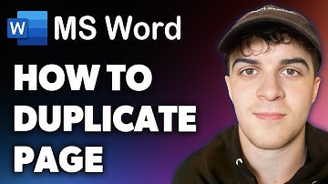 How to Duplicate Microsoft Word Page (Full 2024 Guide)