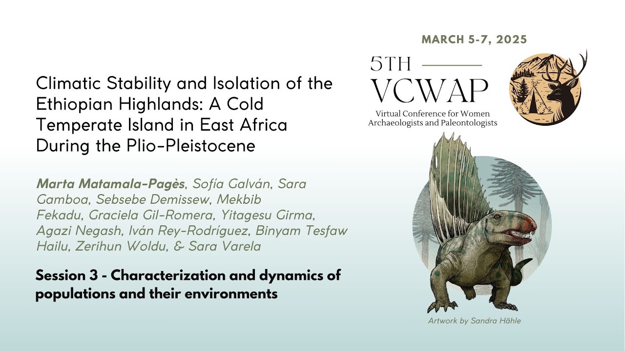 Ethiopian Highlands, Cold Temperate Island During Plio-Pleistocene - Marta Matamala-Pagès, et al.