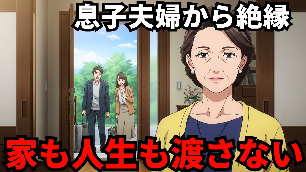 「お母さんは老人ホームね」勝手に家を売って自分たちだけ贅沢しようとした息子夫婦。→実家の全権利を私が握っていると知った瞬間、腰を抜かして号泣「今さら泣いても遅いわ！」