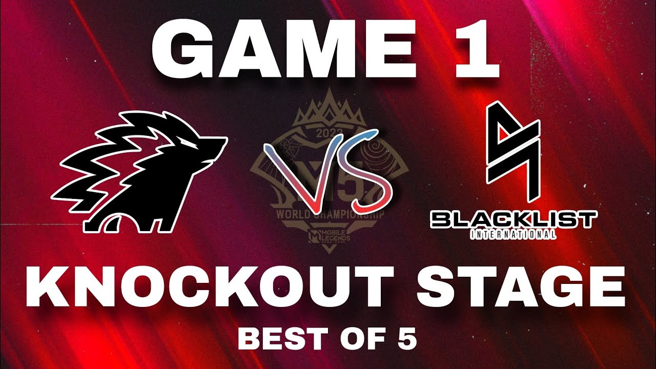 [GAME1] ONIC VS BLACKLIST INTERNATIONAL M5 KNOCKOUT STAGE DAY 1 YouTube