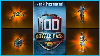 SEASON 9 ROYAL PASS : 8700 UC UPGRADE TO RP 100 RANK ( PUBG MOBILE )