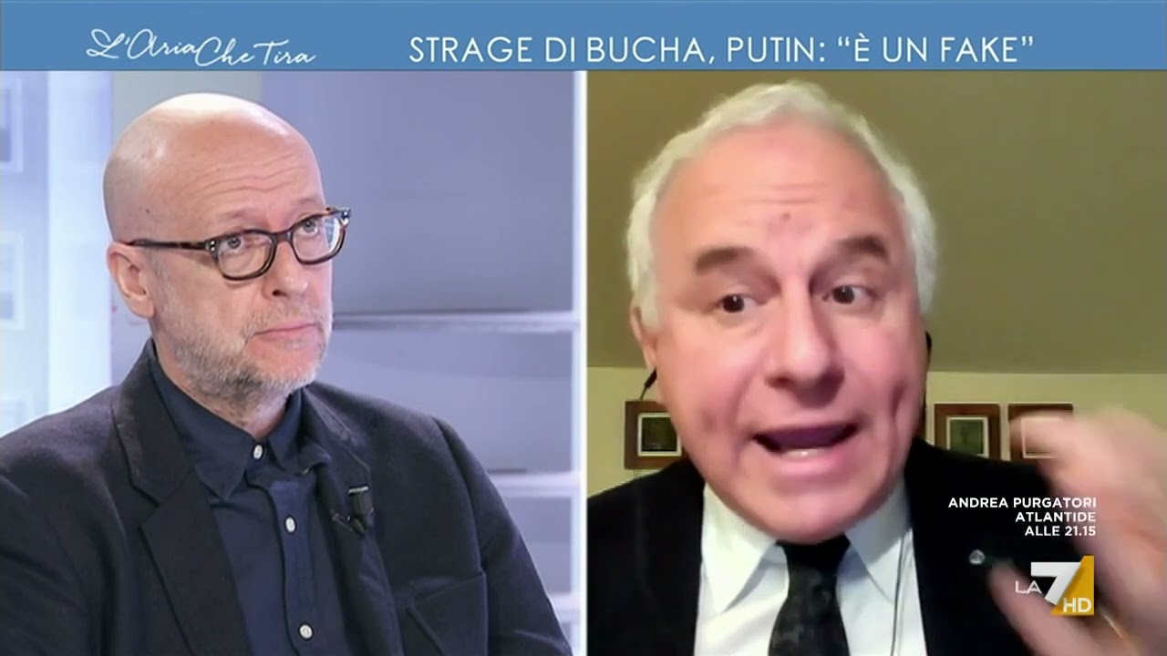 'Bucha un fake', aspro scontro tra Marco Tarquinio e Fabrizio Roncone: 