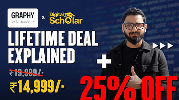Graphy by Unacademy Course Platform Explained | Graphy Bonus & Lifetime Deal | Digital Scholar