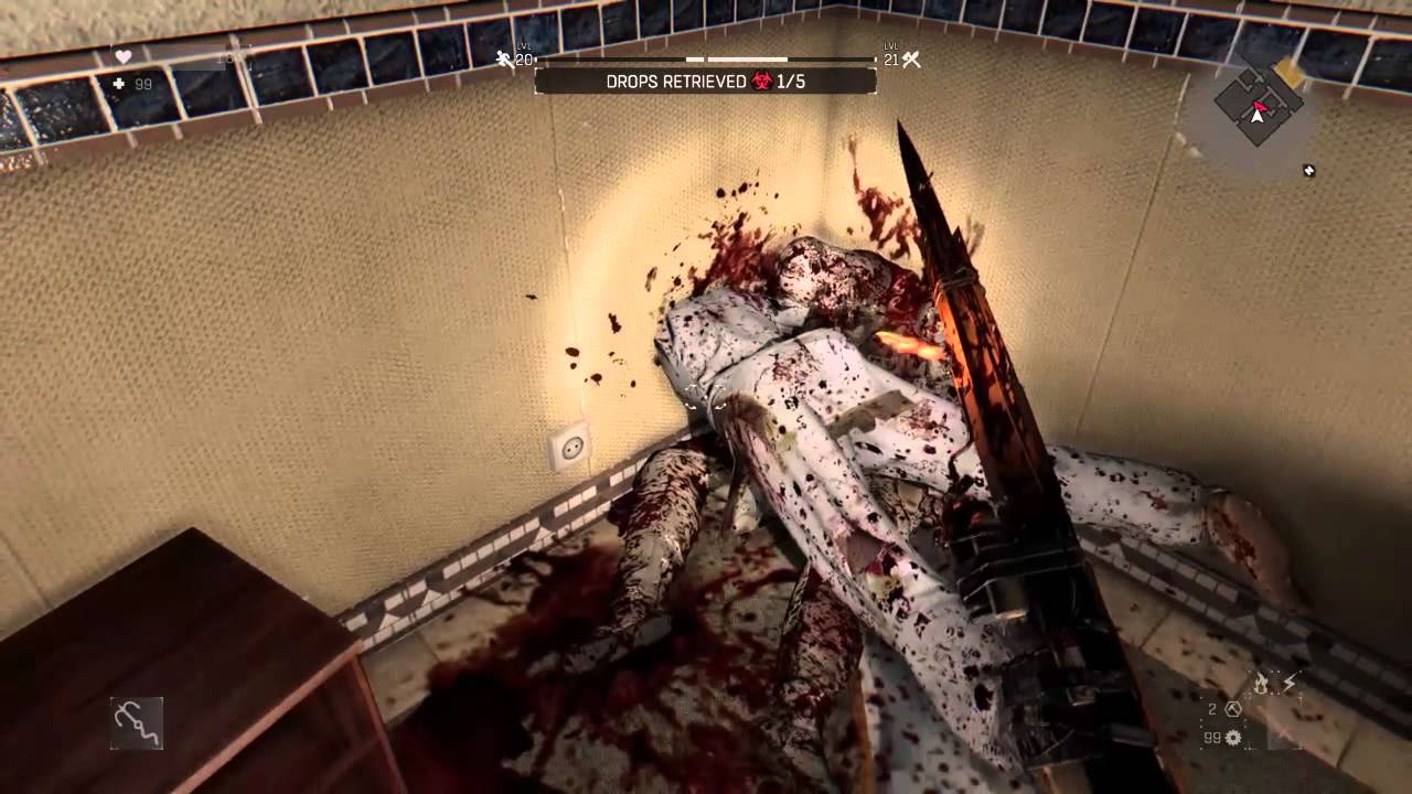 Dying Light - Zombie's Head Stuck In Wall Glitch - YouTube