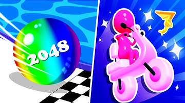 2048 Runner vs Crazy Number Run - Max Level Gameplay (Part 1)