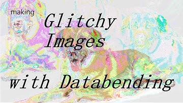 How to Get GLITCHY EFFECTS For Your Images Using DATABENDING