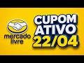 🔥 CUPOM MERCADO LIVRE ABRIL 2026 (22/04) 🛒 Cupons ML Hoje + Cupom Meli Funcionando Agora 💸