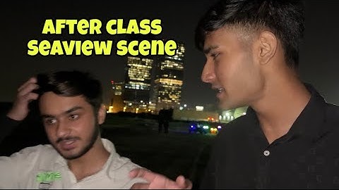 Fun Day at Iqra University 😍| After Class Hangout at Seaview 🌊”