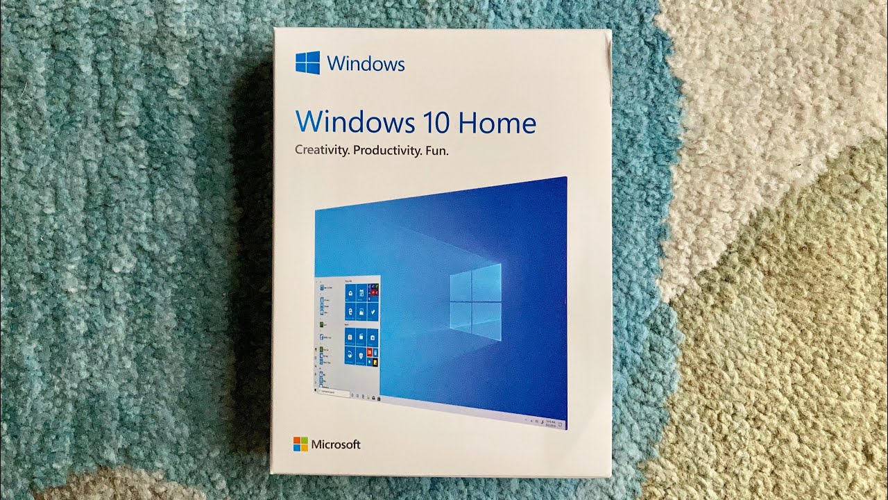 Good To Know. Windows 10 Home Unboxing + Installation + First Impressions -  YouTube