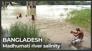 Bangladesh’s Madhumati river sees dramatic increase in salinity