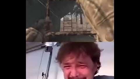 Pedro pascal crying at bo1