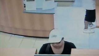 Bank robbery suspect