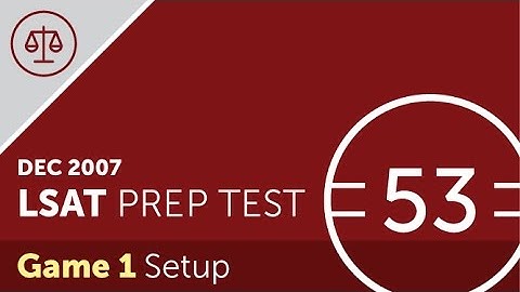 LSAT PrepTest 53 Logic Game 1 (December 2007 LSAT) five performers Traugott West talent agencies