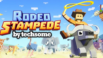 Rodeo Stampede - Sky Zoo Safari (iOS/Android Gameplay)