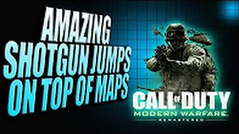 COD4 "MWR GLITCHES"  AMAZING ON TOP OF MAPS AND SECRET ROOMS SHOTGUN JUMPS