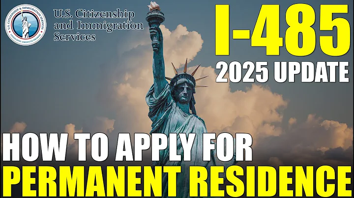How to Apply for Green Card: I-485 Application to Register Permanent Residence (2025 UPDATE)