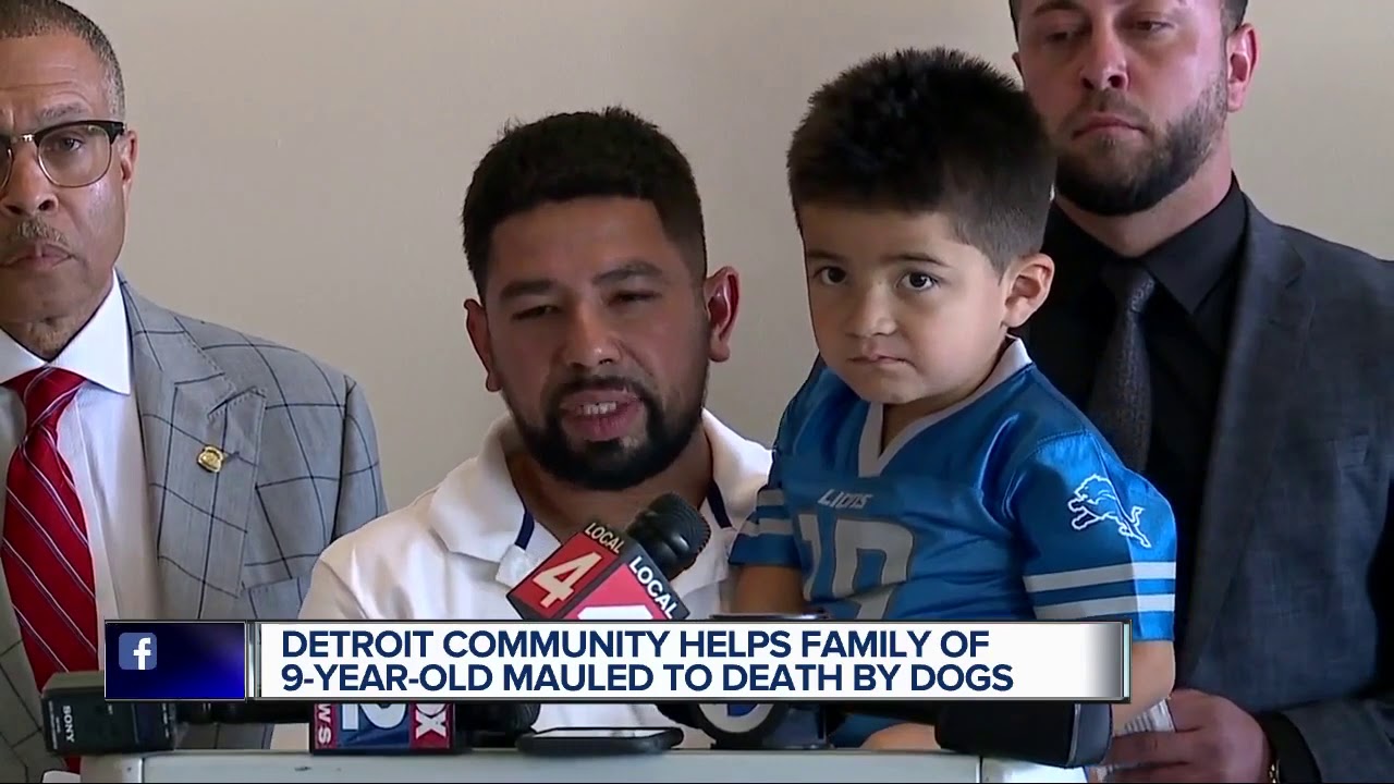 channel awesome Detroit community helps family of 9-year-old mauled to death by dogs