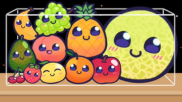 PAWSOME FRUIT MERGE - Watermelon Game (Drop & Merge) 2048 Balls New Game Merge Puzzle