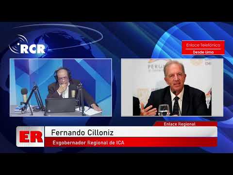 ENTREVISTA A FERNANDO CILLONIZ - EXGOBERNADOR REGIONAL DE ICA