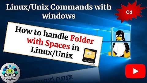 Handling Folder Spaces: A Linux/Unix Tutorial