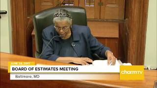 Board of Estimates Meeting; June 28, 2017